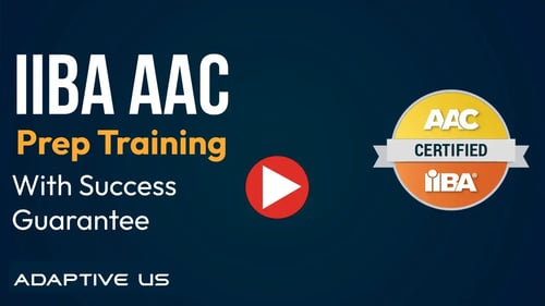 AAC certification training - agile business analysis course with IIBA endorsement