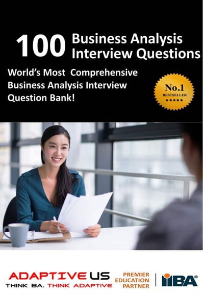 100 BA Interview Questions Book Cover
