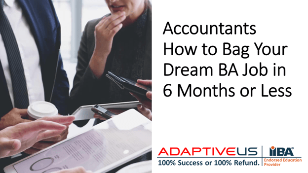 Accountants How to bag your dream BA job in 6 months or less