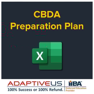 CBDA Prep Plan