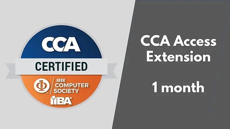 CCA-1-Month-Access-Extension