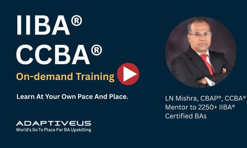 CCBA On-demand Training