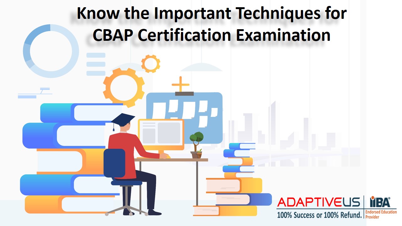 Important Techniques for CBAP Certification Examination-4