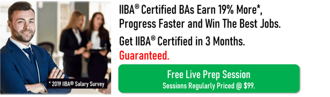 Be a certified BA