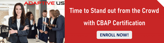 CBAP CTA-Time to stand out