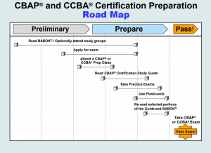 CBAP & CCBA Certification preparation