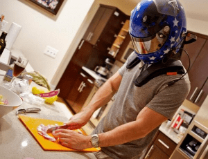 Chopping onions without tears!