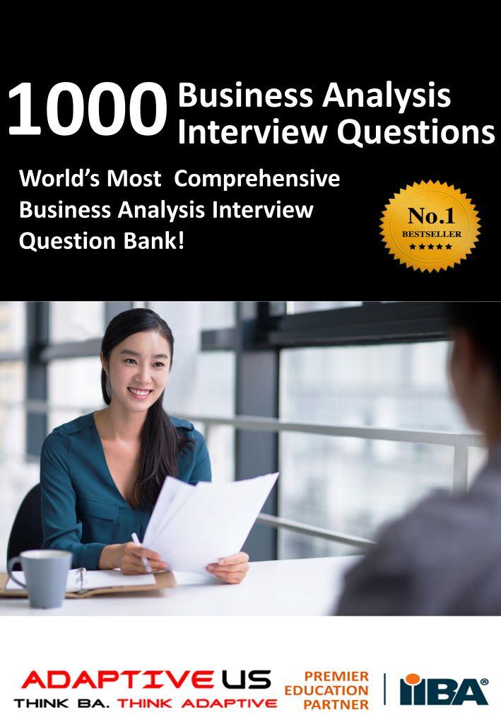 1000 BA interview question bank - A4 1000 BA interview question bank - A4