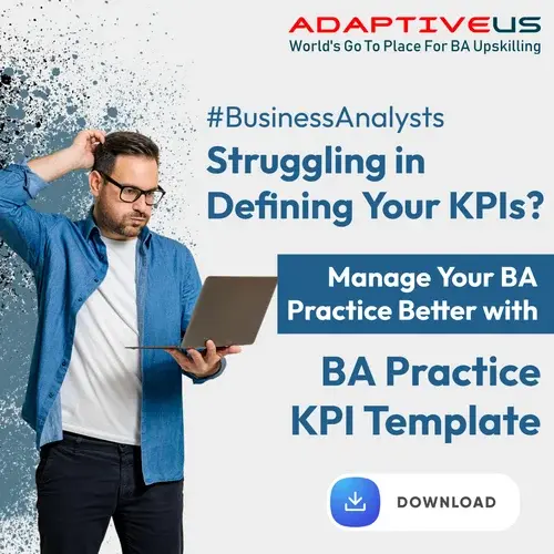 BA Practice KPI Template- 2025