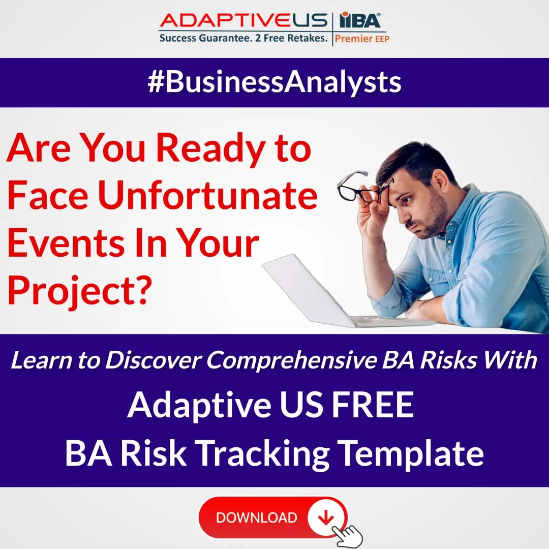 BA Risk Tracking Template