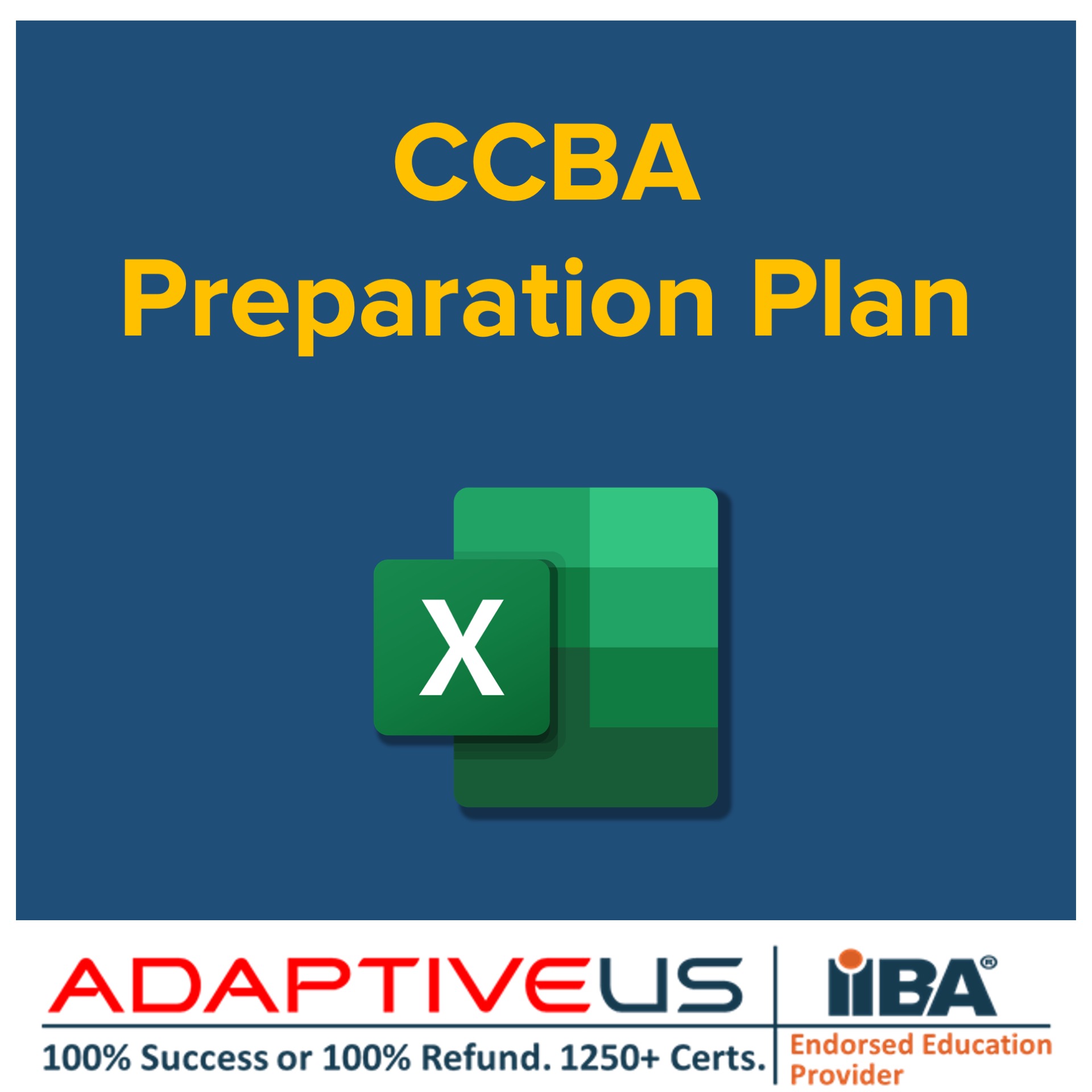 CCBA Prep Plan