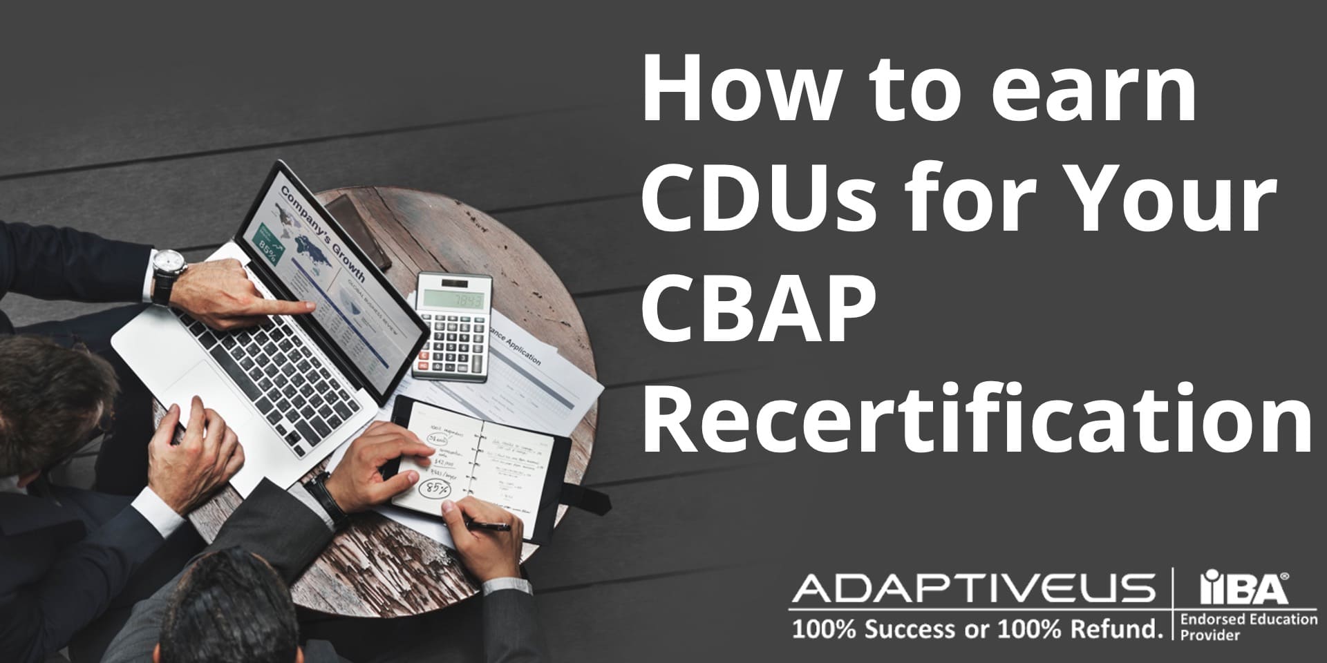 How to earn CDUs for Your CBAP Recertification