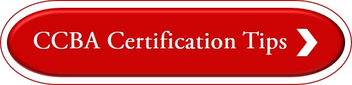 CCBA Certification Tips