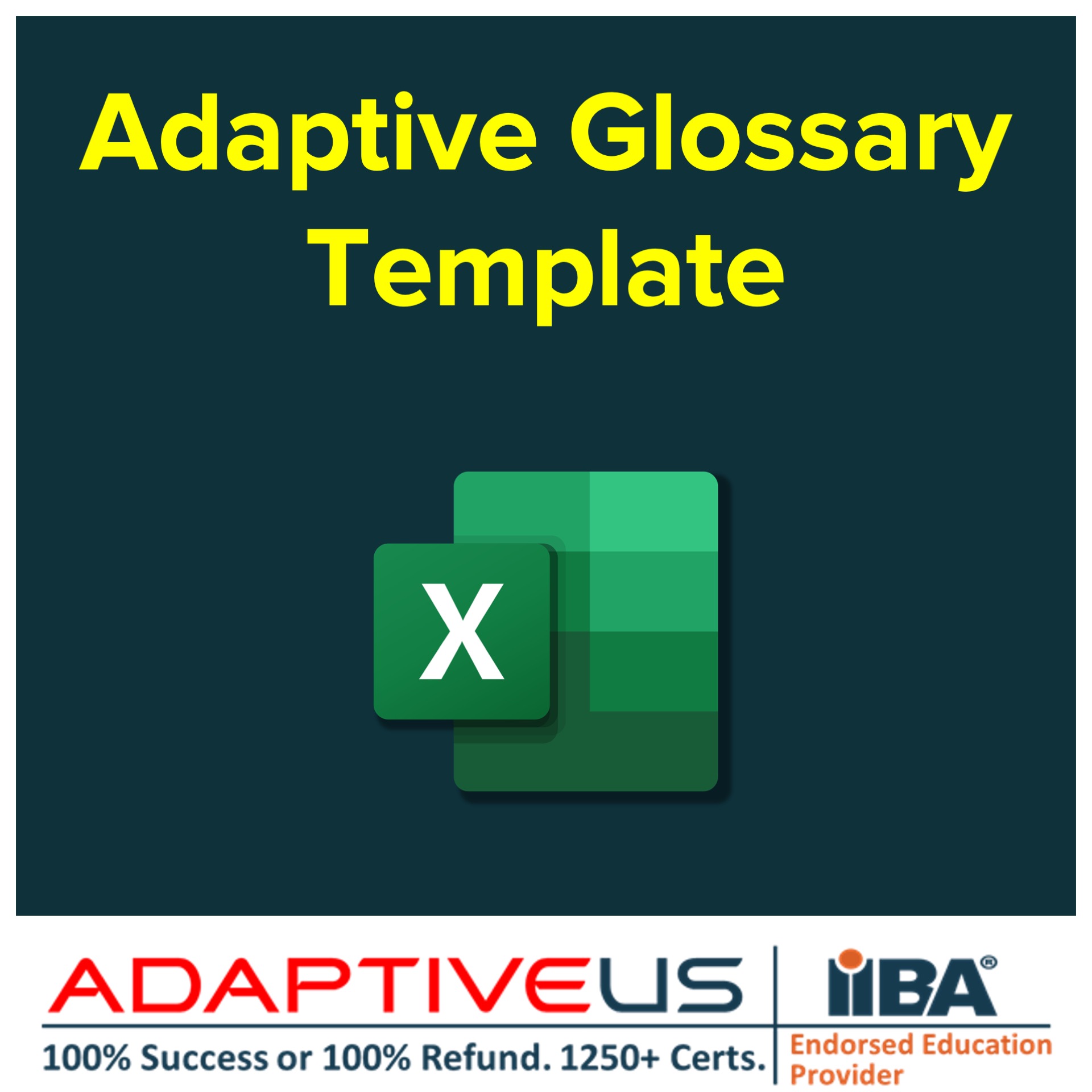 Adaptive Glossary Template