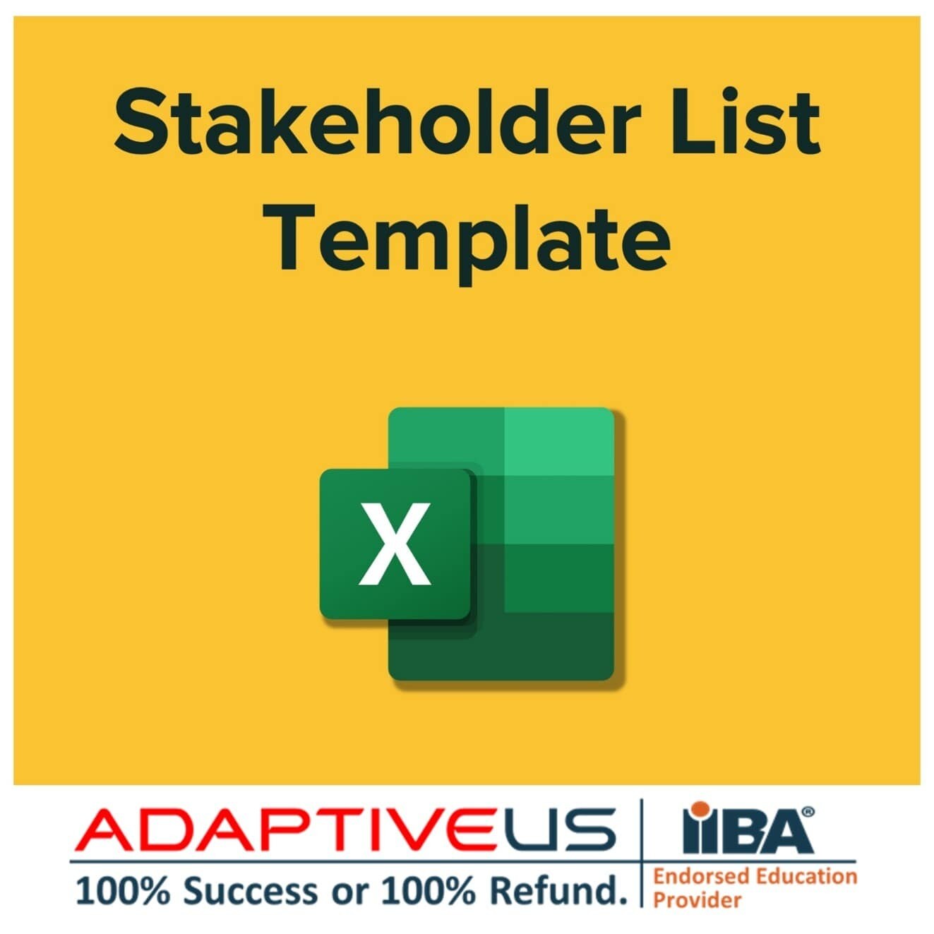 Stakeholders List Template