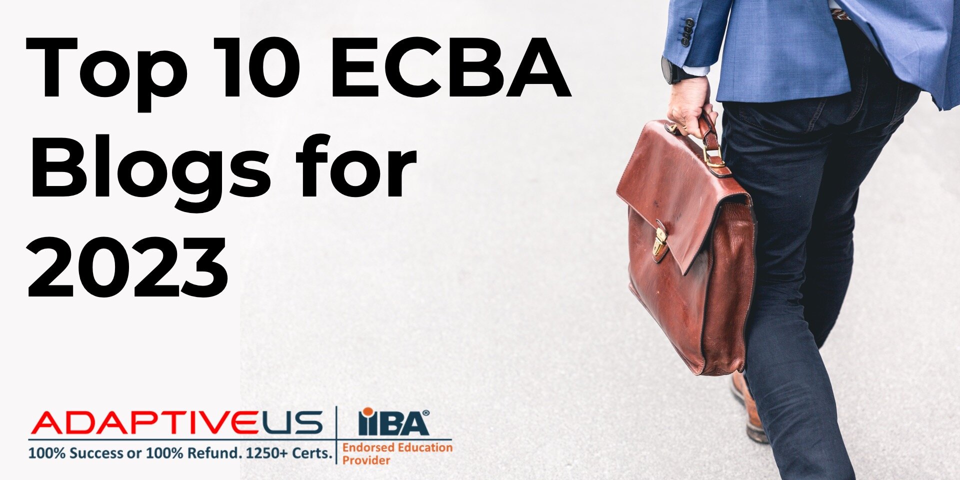 Top 10 ECBA Blogs for 2023